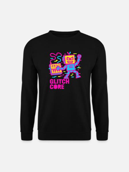 Glitchcore ! - Sweat-shirt Unisexe - noir