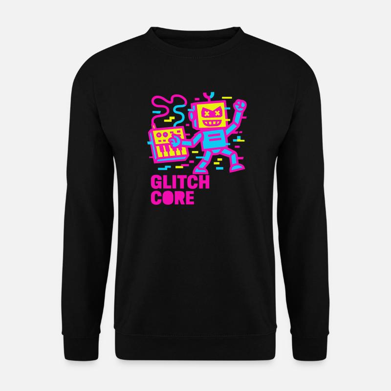 Glitchcore! - Unisex Sweatshirt - black