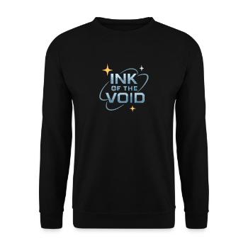 Encre du Vide – Chrome - Sweat-shirt Unisexe - noir - Devant - Alina (178cm) & Michal (187cm)