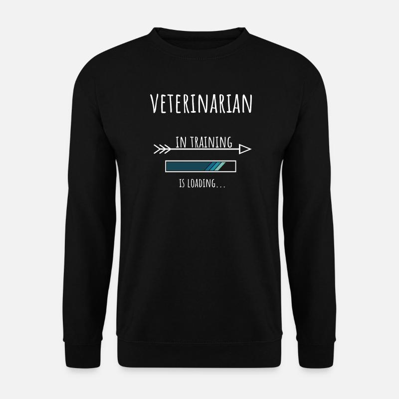 Veterinarian Gift Profession Training Veterinarian - Unisex Sweatshirt - black
