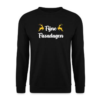 Jours heureux Fissa - Sweat-shirt Unisexe - noir - Devant - Alina (178cm) & Michal (187cm)