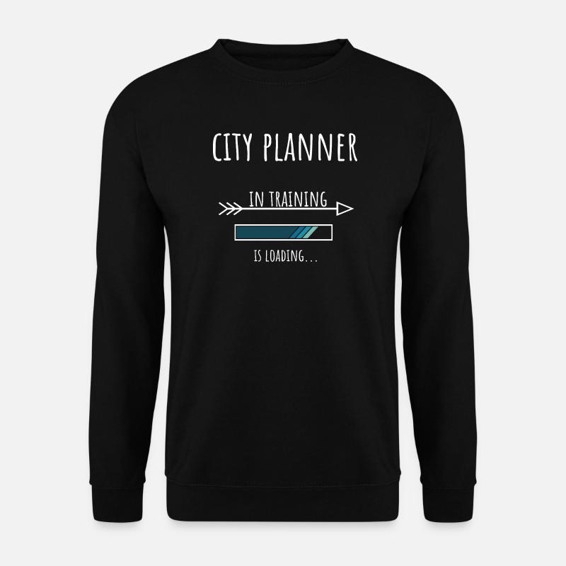 City Planner Gift Profession Education - Unisex Sweatshirt - black