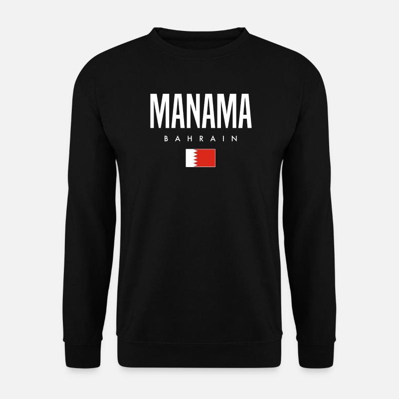Manama Bahrain - Unisex Pullover - Schwarz