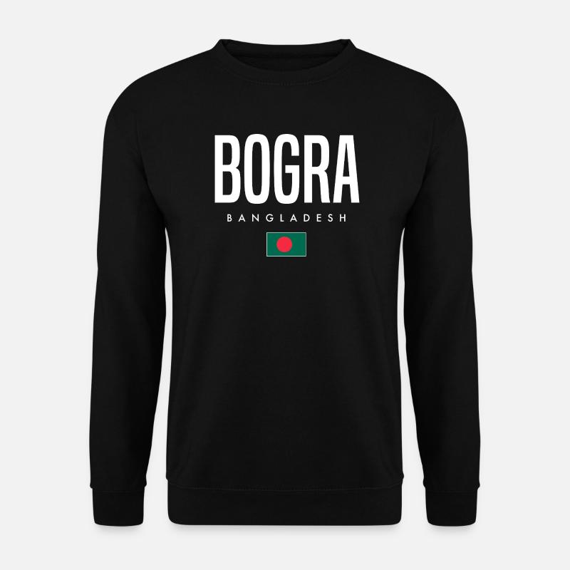 Bogra Bangladesch - Unisex Pullover - Schwarz