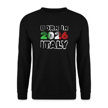 2026 - Unisex Sweatshirt - black - Front - Alina (178cm) & Michal (187cm)