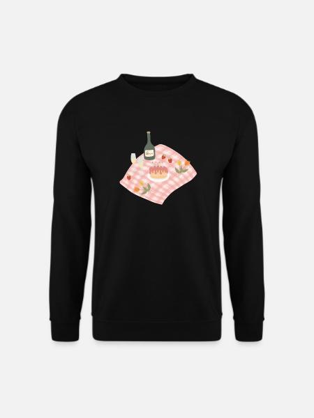 Feier Picknick Party Design - Unisex Pullover - Schwarz