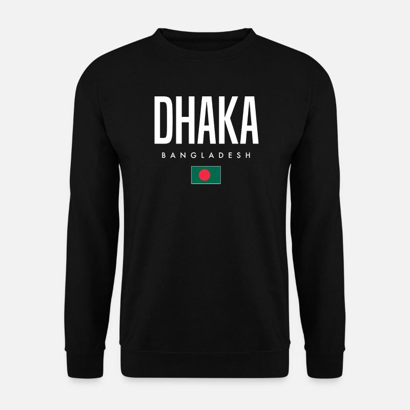 Dhaka Bangladesch - Unisex Pullover - Schwarz