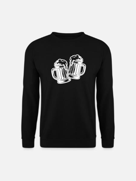 Toast beer Cheers - Unisex Sweatshirt - black