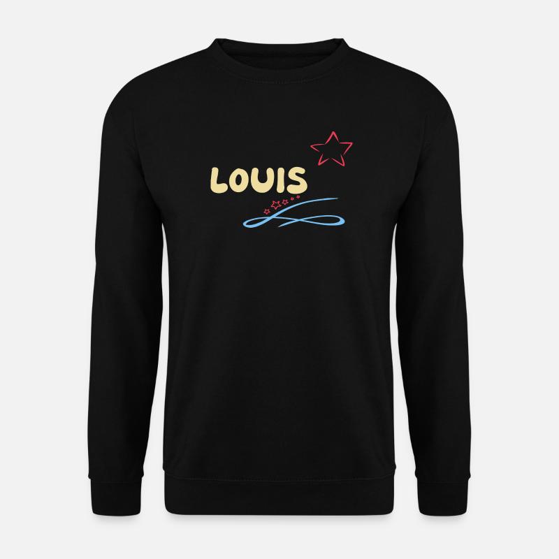 Geschenk für Louis - Unisex Pullover - Schwarz