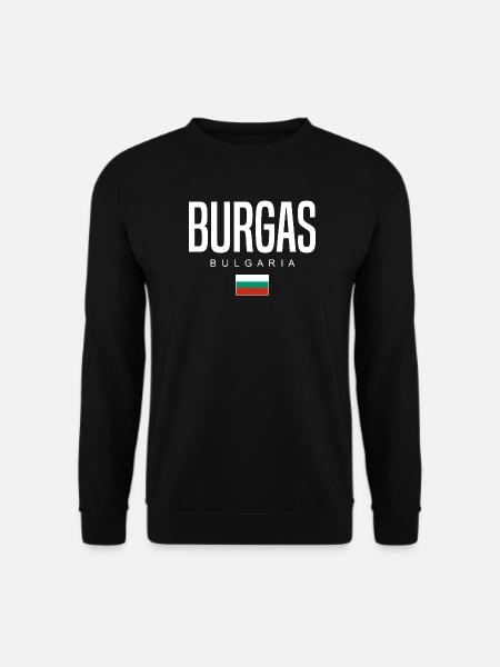 Burgas Bulgaria - Unisex Sweatshirt - black
