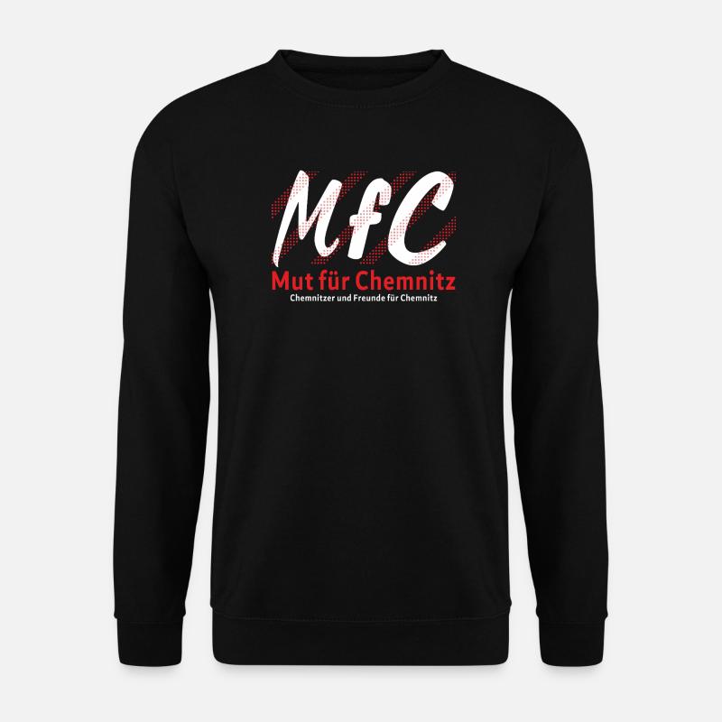 Chemnitz Mut für Chemnitz - Unisex Pullover - Schwarz