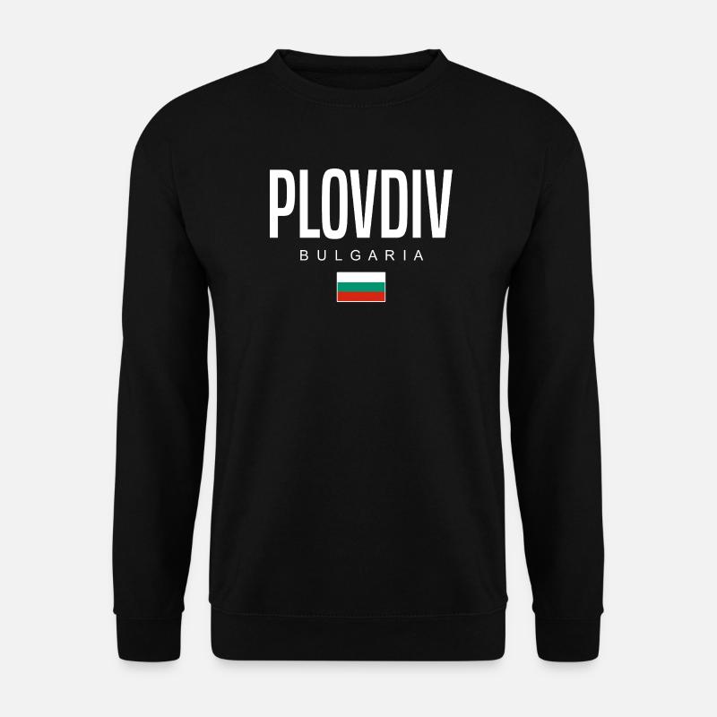 Plovdiv Bulgaria - Unisex Sweatshirt - black