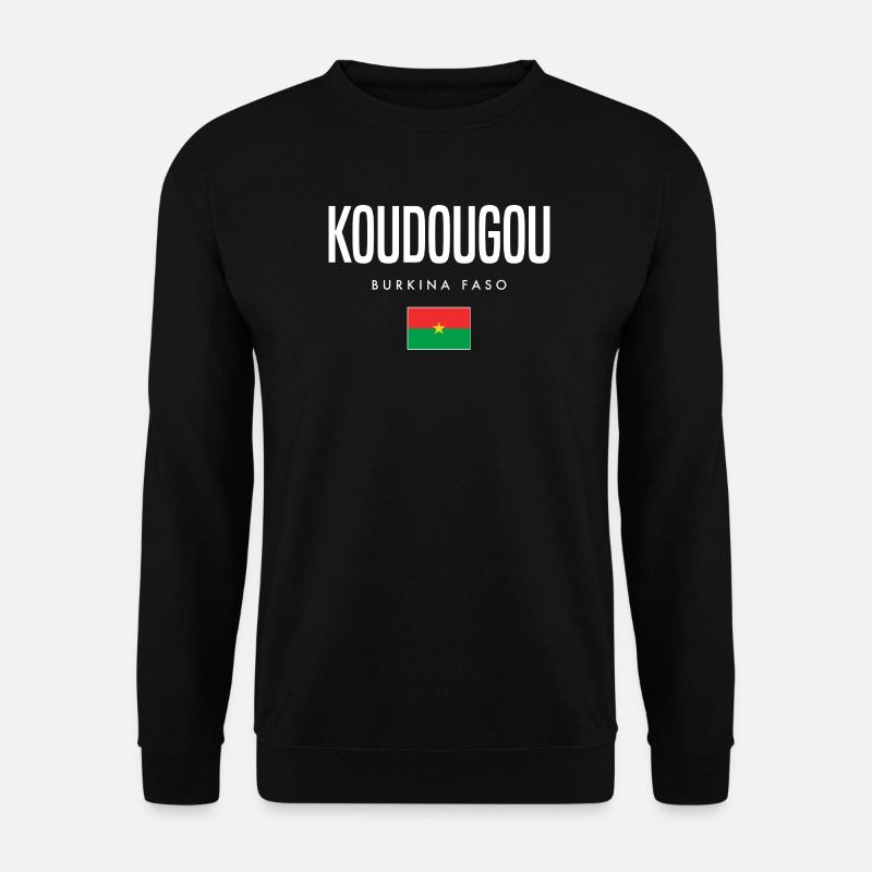 Koudougou Burkina Faso - Unisex Pullover - Schwarz