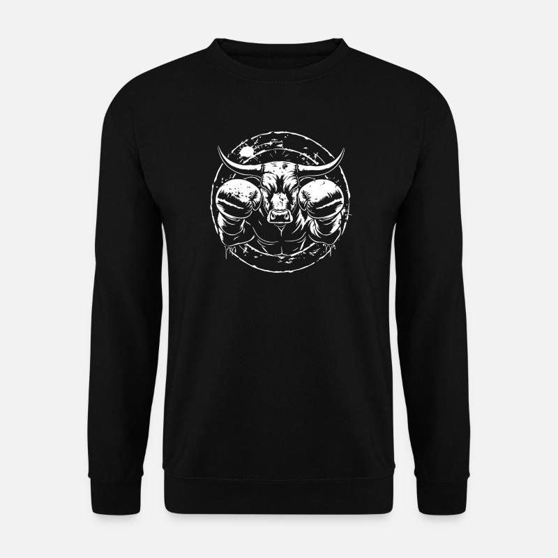Bull Bull Boxer Boxing MMA - Unisex Sweatshirt - black