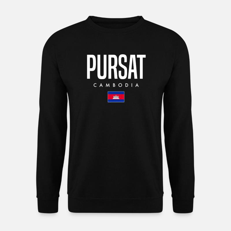 Pursat Kambodscha Khmer - Unisex Pullover - Schwarz