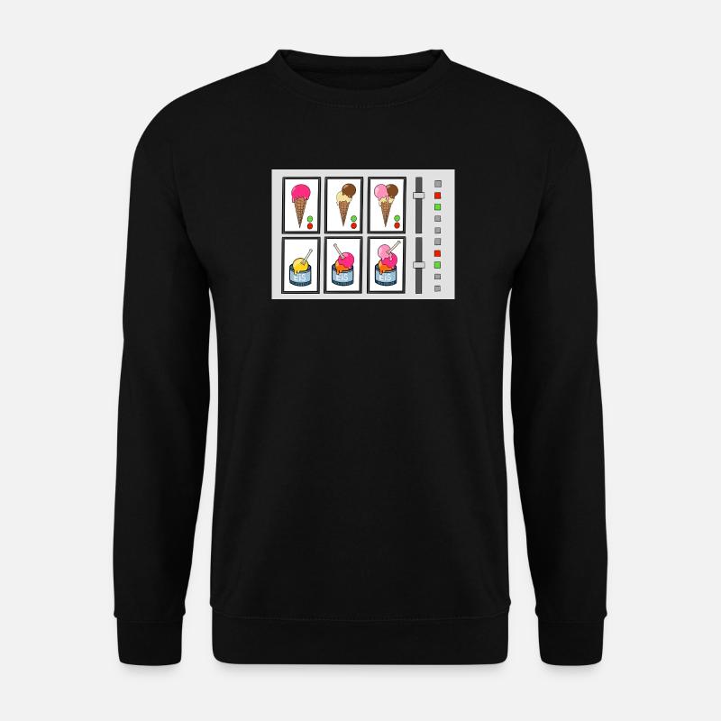 Eiscreme-Maschine - Unisex Sweatshirt - black