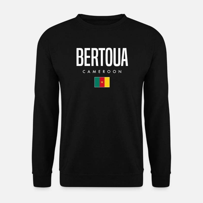 Bertoua Cameroon Cameroonian - Unisex Sweatshirt - black