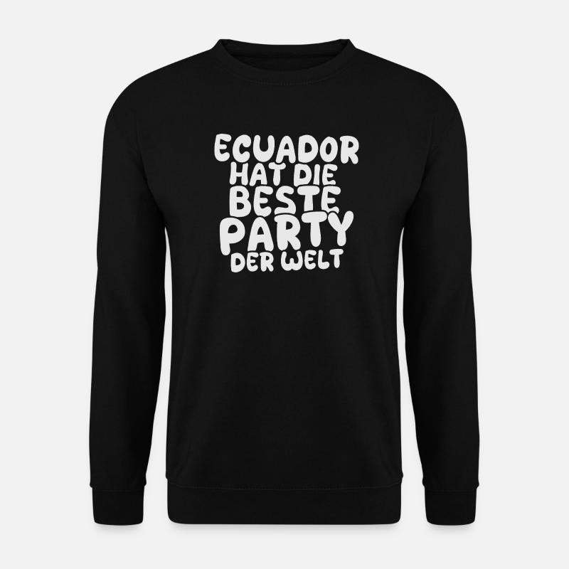 Urlaubsland Ecuador - Unisex Pullover - Schwarz
