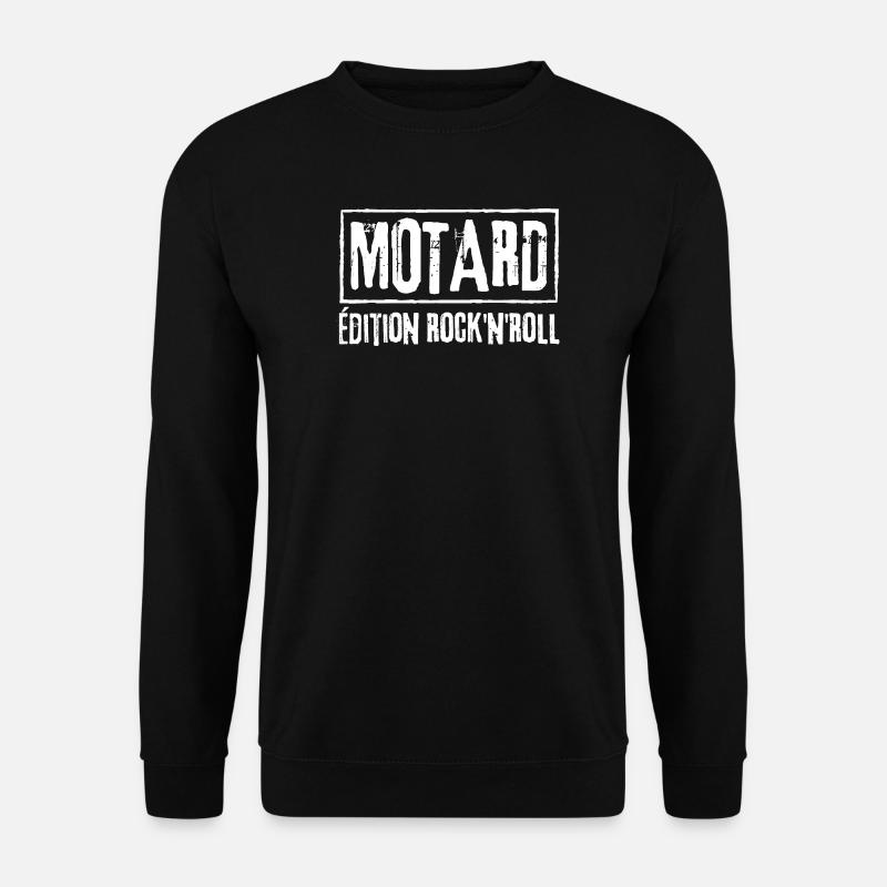 BIKER Rock N Roll Edition - Unisex Pullover - Schwarz