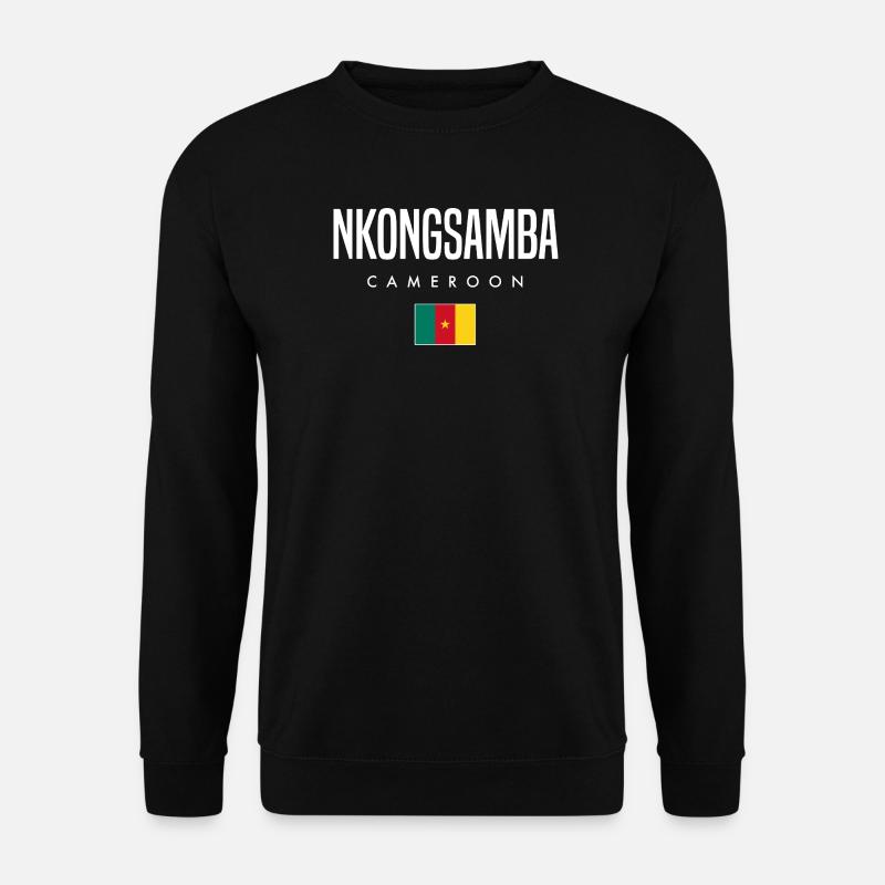Nkongsamba Kamerun Kameruner - Unisex Pullover - Schwarz