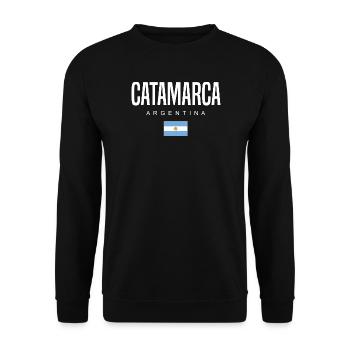 Catamarca Argentine Argentins - Sweat-shirt Unisexe - noir - Devant - Alina (178cm) & Michal (187cm)