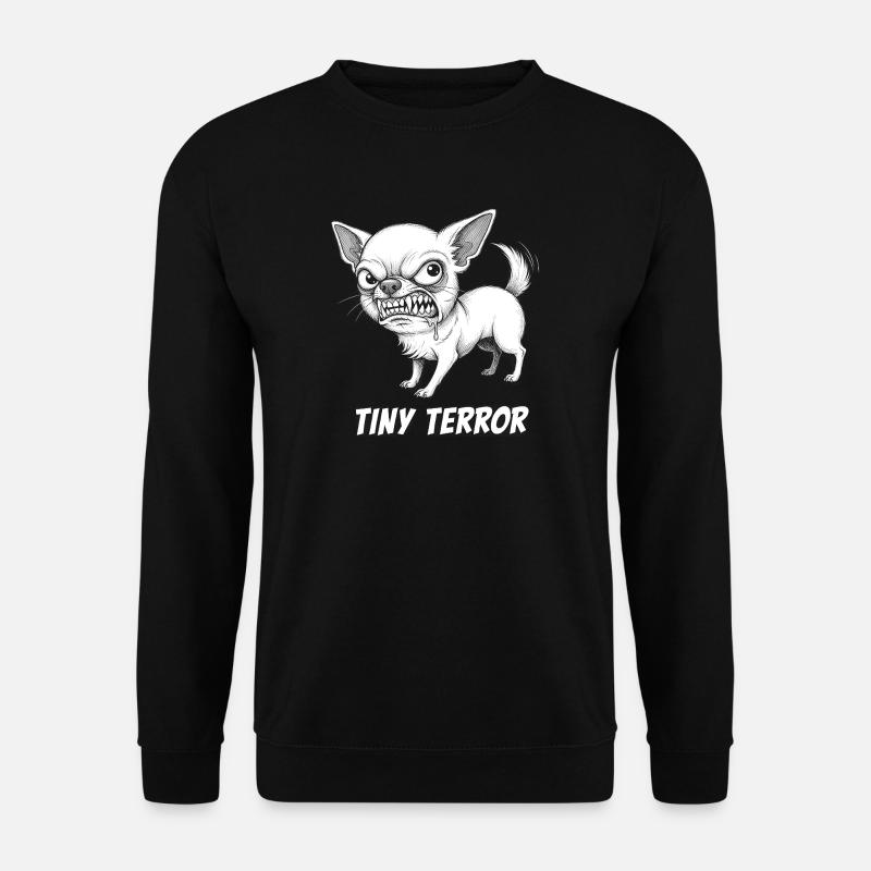 Angry Chihuahua - Tiny Terror - Unisex Sweatshirt - black
