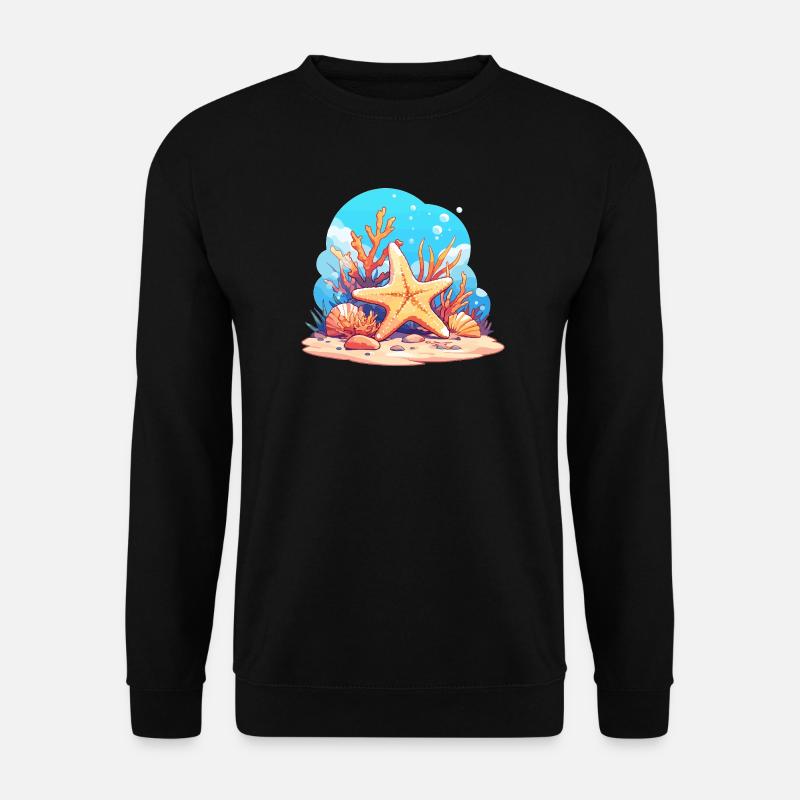 Starfish Starfish - Unisex Sweatshirt - black
