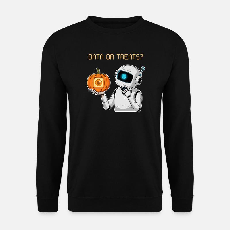 Data or Treats ? - Unisex Pullover - Schwarz