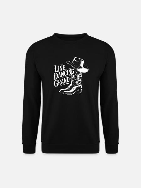 Grandpa Dance Line - Unisex Sweatshirt - black