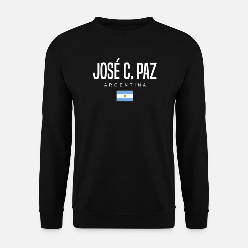 José C. Paz Argentina Argentinian - Unisex Sweatshirt - black