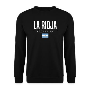 La Rioja Argentina Argentinian - Unisex Sweatshirt - black - Front - Alina (178cm) & Michal (187cm)