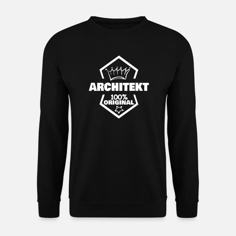 Work Architect - Unisex Sweatshirt - black