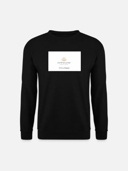 Elegantes Kronenmotiv für Damen - Unisex Pullover - Schwarz