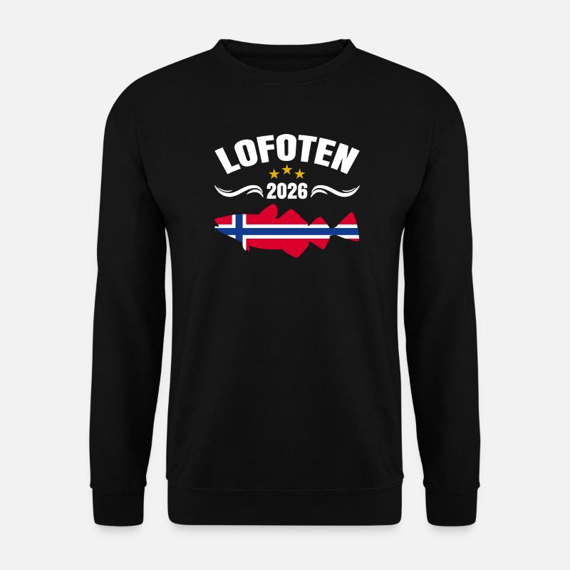 Lofoten 2026 - Unisex Pullover - Schwarz