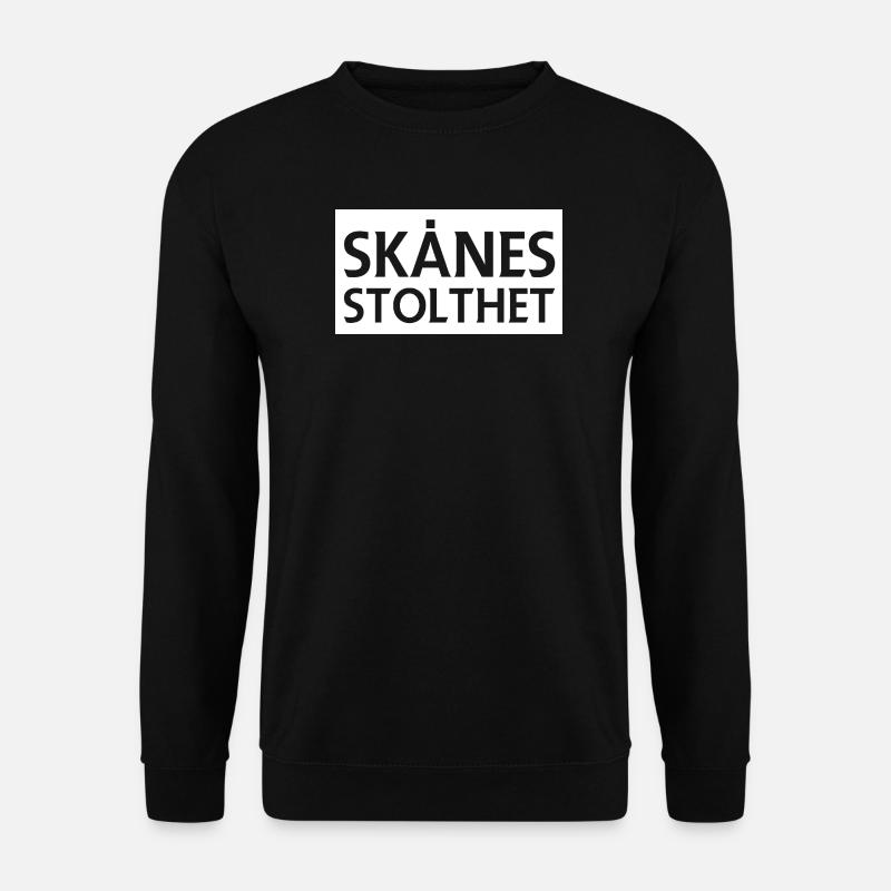 Skåne's pride - Unisex Sweatshirt - black