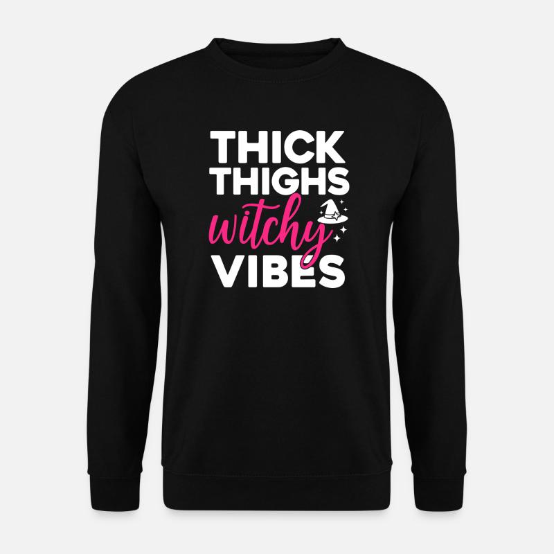 Witchy Vibes Magical Witch Style - Unisex Sweatshirt - black