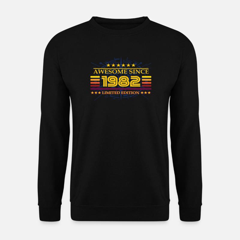 Awesome since 1982 Limited Edition - Unisex Pullover - Schwarz