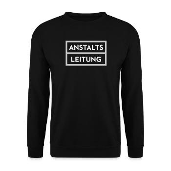 Gestion pénitentiaire – Un dicton amusant pour les gestionnaires du chaos - Sweat-shirt Unisexe - noir - Devant - Alina (178cm) & Michal (187cm)