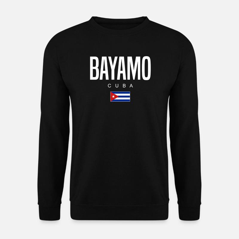 Bayamo Cuba Cubains - Sweat-shirt Unisexe - noir
