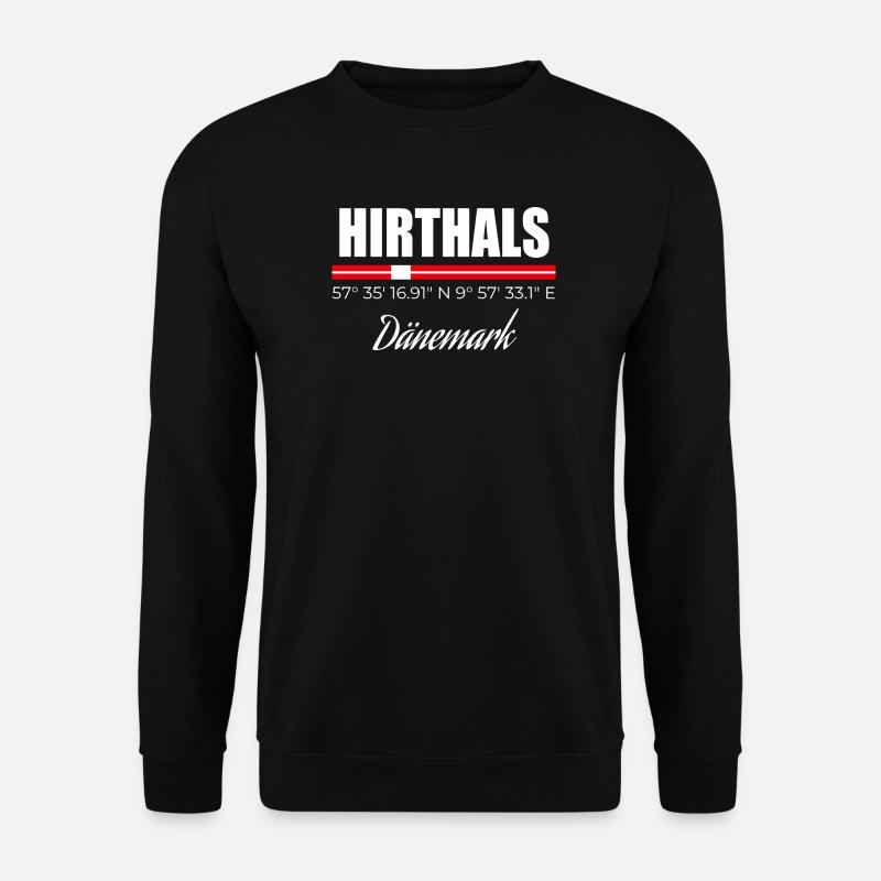 Hirthals - Unisex Pullover - Schwarz