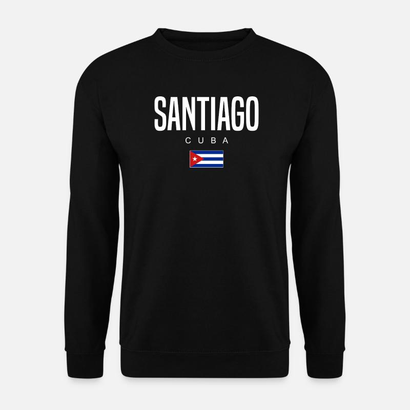 Santiago Cuba Cubans - Unisex Sweatshirt - black