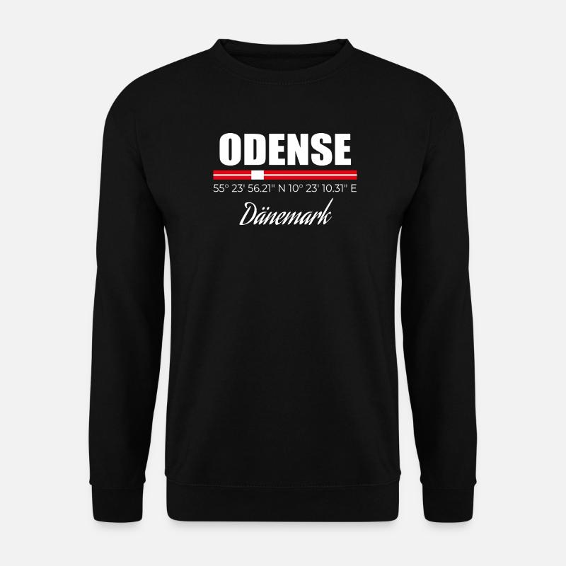 Odense - Unisex Pullover - Schwarz