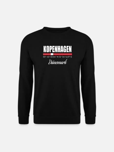 Copenhague - Sweat-shirt Unisexe - noir