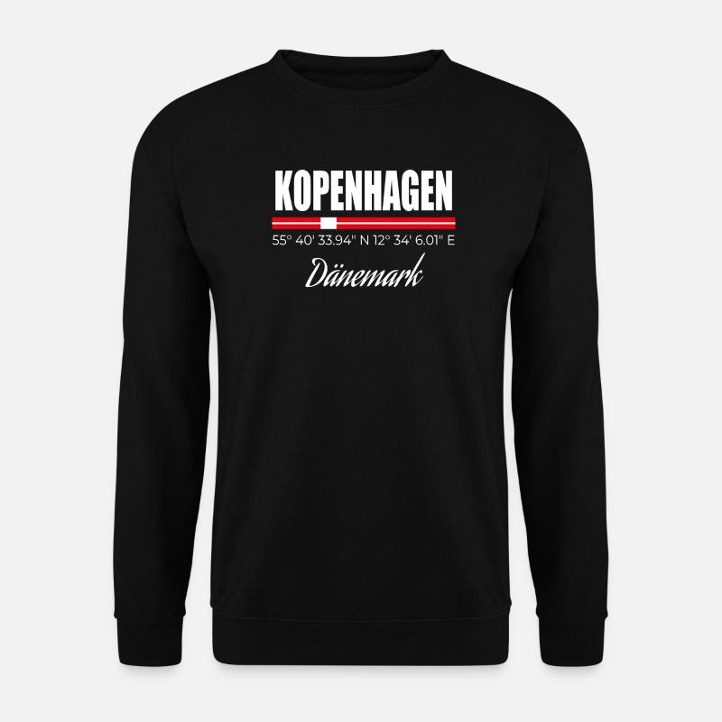 Copenhagen - Unisex Sweatshirt - black