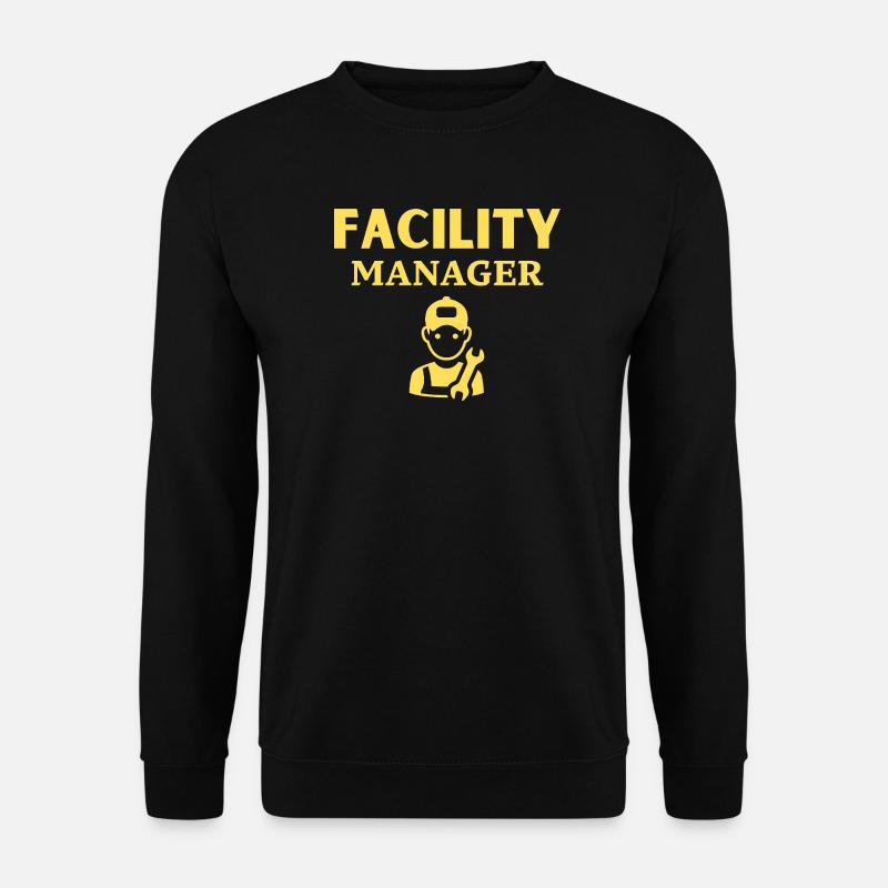 Facility Manager - Unisex Pullover - Schwarz