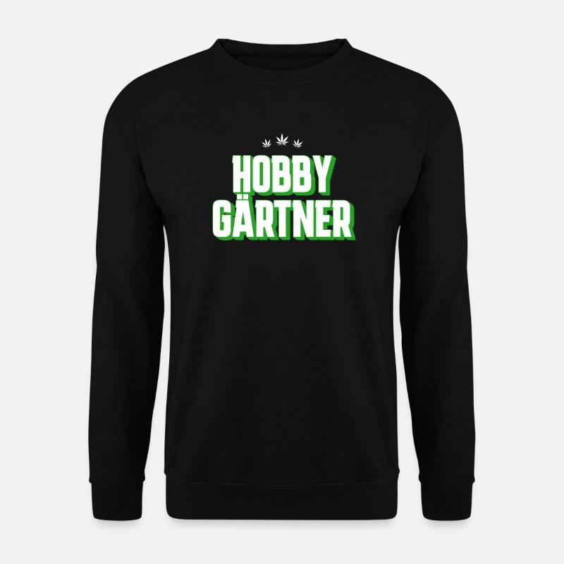 Hobby Gärtner - Unisex Pullover - Schwarz