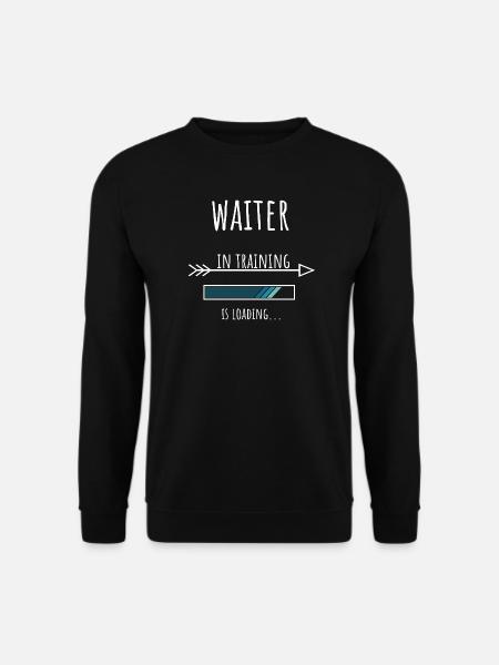Waiter Gift Profession Training Waiter - Unisex Sweatshirt - black