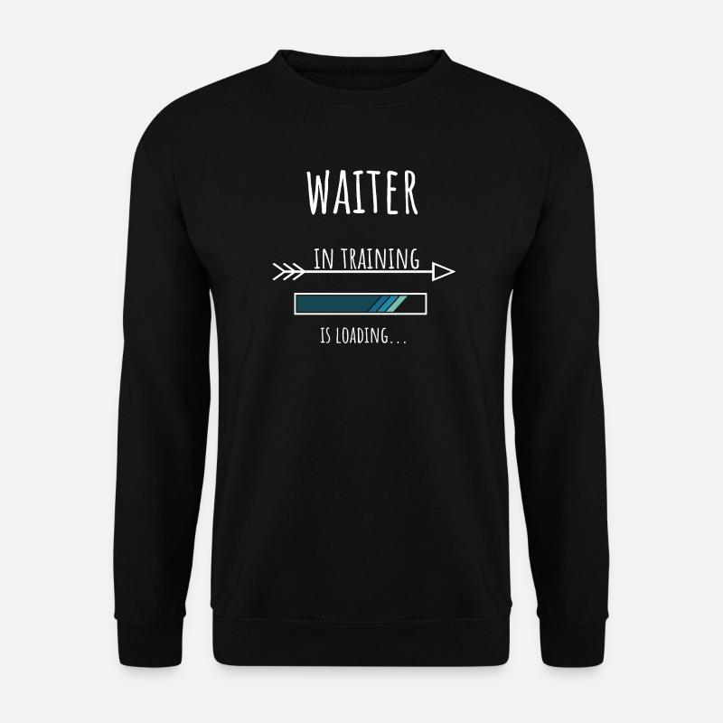 Waiter Gift Profession Training Waiter - Unisex Sweatshirt - black