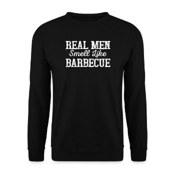 Parfum Homme Barbecue Dicton - Sweat-shirt Unisexe - noir - Devant - Alina (178cm) & Michal (187cm)