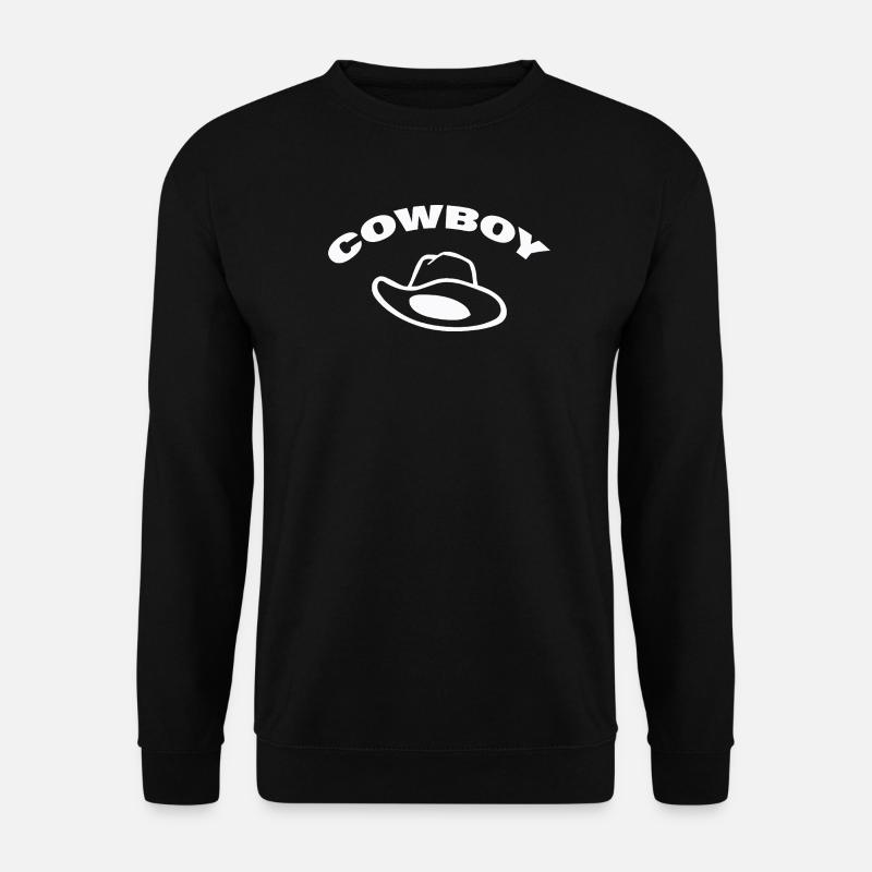 COWBOY - Unisex Pullover - Schwarz